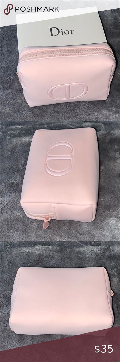 christian dior pink cosmetic bag|dior garden pink handbags.